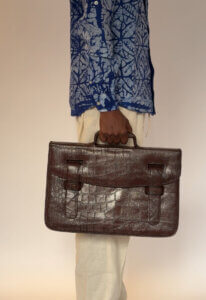 Crocodile Skin Leather bag