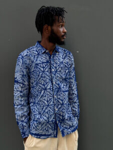Zunna Batik Shirts- Earth & Rhythm edition/ L/ one of one