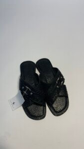 Zunna Lagos Python Skin Slide