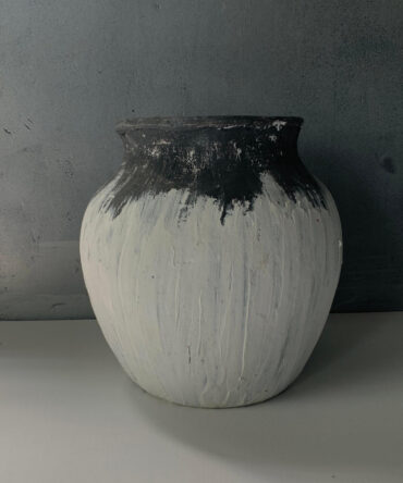 Uli hand painted terracotta vases