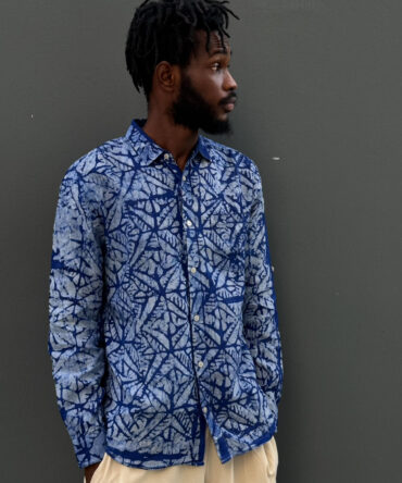 Zunna Batik Shirts- Earth & Rhythm edition/ L/ one of one
