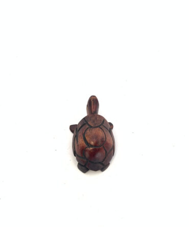 Mbe' wooden tortoise figurine