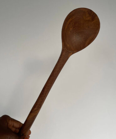 Uli' wood serving spoon