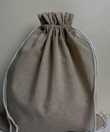 Linen Draw String Bag